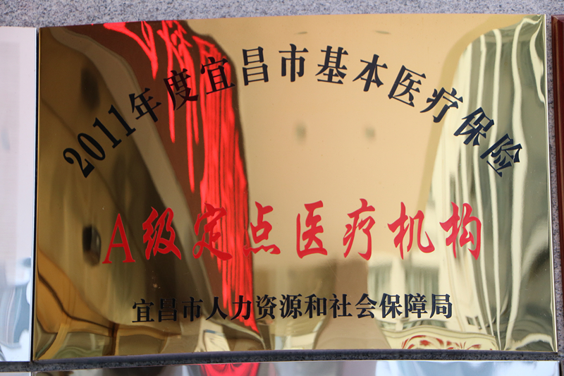 2011年度宜昌市基本医疗保险 医疗机构