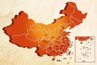 全国分院分布图